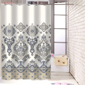 100% Polyester Waterproof Bathroom Shower Curtains with Hook